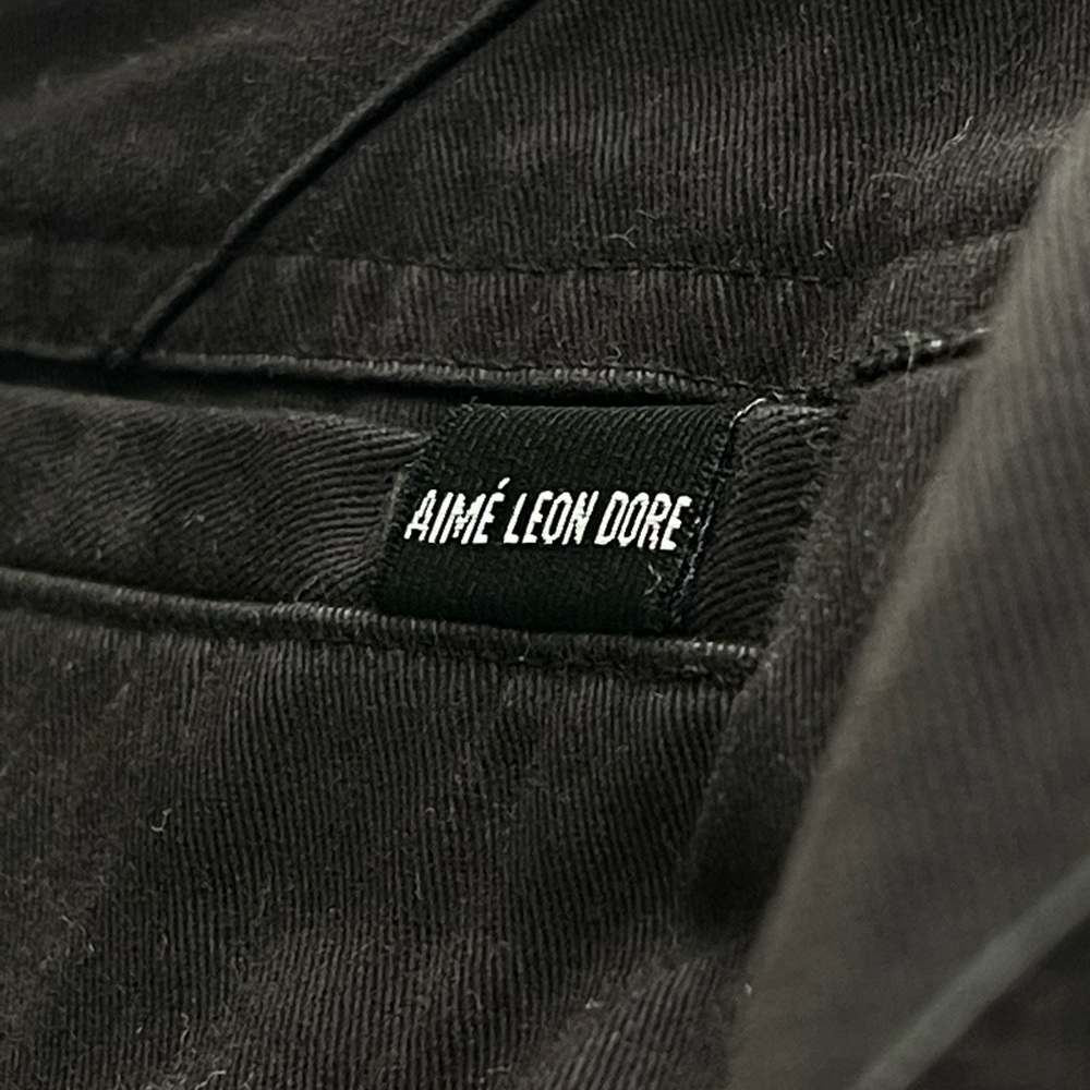 Aime Leon Dore Navy Slim Cargo Pants (Small) - Picture 2 of 6